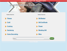 Tablet Screenshot of bestgunsafes.com